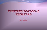 ZEOLITAS - UCM 6.pdf · La capacidad de intercambio de muchas zeolitas alcanzan 2 ó 3 meq/g, aproximadamente el doble que las arcillas bentoníticas. y. La capacidad de intercambio