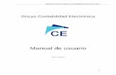 Gncys Contabilidad Electrónicagncys.com/manuales/gncys-ce-manual-2017.pdf · Manual Usuario GNcys Contabilidad Electrónica 2017 8 Barra de herramientas de Cuentas Nuevo Activa la