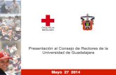 Presentación al Consejo de Rectores de la Universidad de ... Cruz Roja.pdf · • Atención de quemaduras. 7 ... la Cruz Roja Mexicana Fuente: Secretaría de Salud. 9 En Jalisco