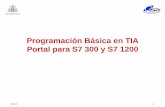 Programación Básica en TIA Portal para S7 300 y S7 1200isa.uniovi.es/~arobles/TIA/Transp_program_TIA.pdf · 2014 5 • La dirección de una entrada o salida de un módulo digital