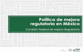 Política de mejora regulatoria en Méxicorepositorio.enap.gov.br/bitstream/1/2885/5/2017.06.28_9h...organismos descentralizados de la APF. 4. Agenda Subnacional Con base en la instrucción