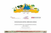 DELEGACIÓN MEXICANA · 2020-02-19 · INSTALACIÓN La ExpoCiencias Internacional ESI 2017, se realizó en las instalaciones de Fabrica de Negocios, en la ciudad de Fortaleza, Brasil,
