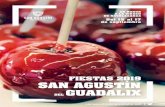 SAN AGUSTÍN GUADALIX · 2019-08-30 · SAN AGUSTIN DEL GUADALIX 6 Fiestas de SanAGUSTIN DEL GUADALIX ROBERTO RONDA A la vuelta de la esquina, en apenas unos días darán comienzo