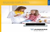 Aire Acondicionado Junkers Para Profesionales · Auto, frío, calor, ventilador y modo deshumidificación. Funciones inteligentes. Las innovaciones de última generación van más