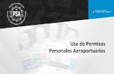Uso de Permisos Personales Aeroportuarios - Argentinase encuentran idenﬁcados por colores. DIRECCIÓN GENERAL DE Uso de Permisos Personales Aeroportuarios RELACIONES INSTITUCIONALES.