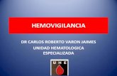 DR CARLOS ROBERTO VARON JAIMES UNIDAD HEMATOLOGICA ... · • Análisis estadístico completo ... RAD de sangre total o por aféresis son respuesta inesperadas que afecta el bienestar