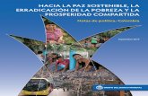 HACIA LA PAZ SOSTENIBLE, LA ERRADICACIÓN DE LA POBREZA … · Hacia la prosperidad compartida en Colombia .....25 Mensajes principales ..... 26 Construyendo los cimientos de la prosperidad