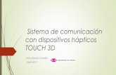 Sistema de comunicación con dispositivos hápticos TOUCH 3Dlim.ii.udc.es/docs/masterTheses/AitorGarcia/tfg_AitorGarcia.pdf · Los softwares de CAD o diseño asistido por ordenador