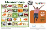 Noviembre Nov PABS Bingo card SPANISH.pdfpara una mejor dieta. Para obtener más información, comuníquese con la oficina de servicios sociales de su condado o visite . USDA es un