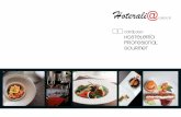 CATÁLOGO HOSTELERíA PROFESIONAL GOURMEThoteralia.es/wp-content/uploads/2014/04/Gourmet...Tel. 948 780 859 · hosteleria@alvarez-gomez.com CATÁLOGO HOSTELERíA PROFESIONAL Este catálogo