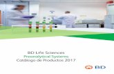 BD Life Sciences Preanalytical Systems Catálogo de ...¡logo.pdf · Extracción de sangre capilar 43 ... Recogida y transporte de orina Soluciones para el transporte de muestras