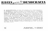 INFORMACION DEBATE - Juezas y Jueces para la Democraciajuecesdemocracia.es/revista/revista 09 abril 1990.pdf · sión que se extrae de las actitudes, reacciones y co-mentarios vertidos