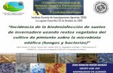 Incidencia de la biodesinfección de suelos de …intervegas.org/wp-content/uploads/2019/11/2-Jose-Ignacio.pdfMétodo de las suspensiones-diluciones sucesivas MÉTODOS ANALÍTICOS
