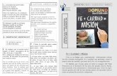 1.- GOAZEN ELKARTURIK, C A N T O S - A B E S T I A K ...santamariadeolarizu.org/attachments/article/39/Hoja... · mayor obra de caridad, que nace de la fe, a la evangelización. El