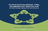 FUNCIONALIDAD DEL GOBIERNO ESCOLAR...Gobierno escolar 3 INTRODUCCIÓN El programa de gobiernos escolares incursiona en Guatemala como parte del modelo de la Nueva Escuela Unitaria