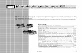 Módulo de vacío: Serie ZXcontent2.smcetech.com/pdf/ZX_ES.pdf · 2010-05-26 · 4-6 Módulo de vacío Sistema eyector de vacío/sistema externo de alimentación de vacío Serie ZX