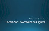 Instructivo Registro de Nuevos Usuarios...De ESGRIMA F+NDARIO NACIONAL Resoluciones y Comun. Sistema de Información / GRAND PRIX WESTEND DE ESGRIMA EN HUNGRIA La delegacibn Colombiana