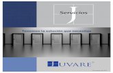 Tenemos la solución que necesitas - juvare.mxjuvare.mx/folletos/CV_Servicios_2019.pdfTradujo al español el libro del Dr. Robert Phaal “ T-Plan, A fast start to Technology Roamap