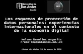Los esquemas de protección de datos personales ...infodf.org.mx/seminariodatos2016/presentaciones/dia29/...Año Énfasis 2006 Valor agregado + mecanismos para medir el nivel de eficacia