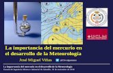 La importancia del mercurio en el desarrollo de la …©n.pdfLa importancia del mercurio en el desarrollo de la Meteorología Escuela de Ingeniería Minera e Industrial de Almadén,