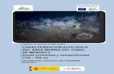 CARACTERIZACIÓN ECOLÓGICA DEL ÁREA …digital.csic.es/bitstream/10261/171168/1/Gili_et_al_2014.pdfconsiderando tanto factores físicos determinantes para las comunidades bentónicas