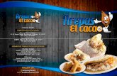 Full page photoarepascacao.com/wp-content/uploads/2018/12/MENU-AREPAS...Almuerzo #1 t' Asado Negro acompañado de arroz y taiadas. 10$ Almuerzo #2 Pabellón Criollo (carne mechada,