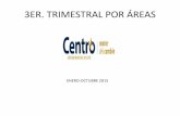 3ER. TRIMESTRAL POR ÁREAS · TRIMESTRAL POR ÁREAS ENERO-OCTUBRE 2015 (Enero-Octubre) 2015. En este sentido, El H. Ayuntamiento de Centro a través de la Dirección de Protección