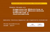 Ingeniería Eléctrica e Ingeniería Electrónica ... · - Diseño y fabricación de conductores eléctricos. Prácticas de laboratorio: - Fabricación de transformadores. Elementos