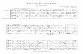 Concerto for Bass Tubasekishirecorder.hiho.jp/srqmusic/files/VW_TubaCon2mvCB.pdfConcerto for Bass Tuba Contrabass Solo II. Romanza 40? # œ œœ.œœœœœœ.œœœœœ 6 œœœœœœ