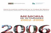 Memoria Actividades 02-06-rubricadacentro.paot.org.mx/documentos/paot/informes/memoria2002...Enrique Provencio Durazo Procurador Ambiental y del Ordenamiento Territorial del DF (2001-
