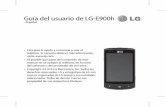 Guía del usuario de LG-E900h - Movistarhogar.movistar.cl/equipos/catalogoequipos/archivos/...LG-E900h | Guía del usuario 9 3 Instale la tarjeta SIM Coloque la tarjeta SIM en el soporte