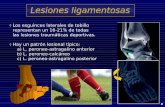 Patología de tobillo y pie - SERAMseram2010.seram.es/modules/posters/files/4._revisin_del... · 2010-04-28 · Lesiones ligamentosas: esguince del complejo lateral Raramente se tratan