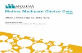 Molina Medicare Choice Care · Sección 2.3 Este es el área de cobertura de servicios del plan Molina Medicare Choice Care (HMO) 8 Sección 2.4 Ciudadano estadounidense o residencia
