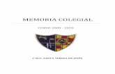 MEMORIA COLEGIAL - UCMwebs.ucm.es/centros/cont/descargas/documento25244.pdf · 2011-05-05 · Al terminar la Asamblea las colegialas de nuevo ingreso salen del Salon de Actos para