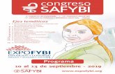 Congreso SAFYBI - Programa2019-B · 2019-09-06 · Mercosur, PICs y WHO Buenas Prácticas de laboratorios de microbiología según Disposición N° 3602/2018 MICROBIOLOGÍA Dr. Lisandro