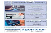 MÁSTER 4 TIC PROGRAMACIÓN Y DESARROLLO DE SISTEMASagorastur.es/pdf/132.pdf · 2017-03-24 · postgrado4 formaciÓn · certificaciÓn · empleo programaciÓn y desarrollo de sistemas