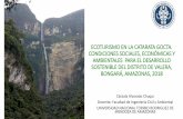 Cuevas y Tragaderos de Perú y Bolivia - ECOTURISMO EN LA … · 2018-09-15 · La microcuenca Gocta está comprendida entre coordenadas; 9 333 141,70 N, 189 640,88 E y 9 327 442,80