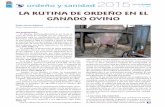 Ovino 10 p05-72 · 2015-04-10 · nº 10 - pág 6 ordeño y sanidad 2015 tierras OVINO] INTRODUCCIÓN En España, aproximadamente el 92 % de la leche de oveja es recogida por las