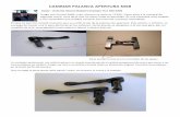 CAMBIAR PALANCA APERTURA MX8 - RIO SARriosar.com/nueva/wp-content/uploads/2015/04/Cambiar-palanca-aper… · Procedemos a desmontar la escopeta. Sacamos el guardamanos y los cañones.