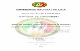 Universidad nacional de Loja · 2017-11-10 · de recursos económicos, limitados conocimientos de la población que vive en las zonas rurales y la despreocupación de las autoridades