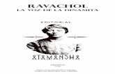 RAVACHOL - WordPress.com...El arrojo con que Ravachol se lanzo a vivir la guerra contra la sociedad capitalista, no nos puede hacer que lo consideremos como un “santo de la propaganda