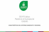 CECYTE Jalisco Plantel en el municipio de CUQUIOgobiernoabiertojalisco.org.mx/sites/default/files/...CECYTE Jalisco Plantel en el municipio de CUQUIO CARACTERÍSTICAS DEL ENTORNO INMEDIATO