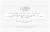 Programa de Acción Específico - gob.mx...Prevención y Control de la Intoxicación por Picadura de Alacrán 8 Agradezco a las instituciones del Sistema Nacional de Salud, a las instancias