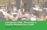 Categoría CGR Personal y Costos Plataforma CHIP...Categoría CGR Personal y Costos - Plataforma CHIP 7 1. Objetivo El presente documento tiene como función principal, el orientar