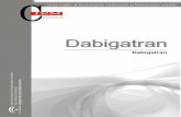 Dabigatran · 2020-02-13 · DABIGATRAN 2012 2 - El estudio presenta diversas limitaciones metodológicas, entre otras la de tener una rama abierta y la de excluir a pacientes que