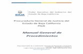Manual General de Procedimientos · 2019-10-17 · vehicular), Plataforma México, SUCO.) Ejecutantes Analista 1.1.1.7. Búsqueda en otros medios Descripción Procede a la búsqueda