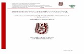 INSTITUTO POLITÉCNICO NACIONAL · 2018-06-12 · Documento Completo del Plan de Estudios ... Instituto Politécnico Nacional (IPN) en el Edificio de la Sección de Estudios de posgrado