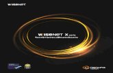 X traordinario - Hanwha Techwin Europe Limited€¦ · Wisenet 5 La serie Wisenet X cuenta con el chipset más potente jamás integrado en una gama completa de cámaras. El chip Wisenet