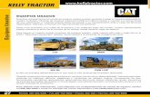 EQUIPOS USADOS Equipos Usados - Kelly Tractor · Muchas de nuestras máquinas CAT® son último modelo y cuentan con pocas horas ... • Inspecciones de maquinaria (TA1 y TA2) ...