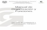 Manual de Organización y Funcionestransparencia2016.unach.mx/images/IV_servicios/uni... · presente documento, el cual tiene como objeto servir de instrumento de trabajo para normar